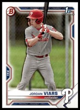 2021 Bowman Draft #BD-132 Jordan Viars