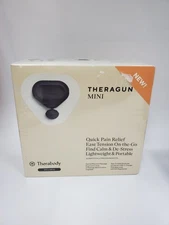 Therabody Theragun Mini Portable On The Go Massage Gun 2nd Gen Black NEW