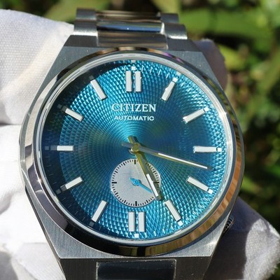 Citizen Tsuyosa NK5010-51L Blue Small Seconds Automatic 40mm