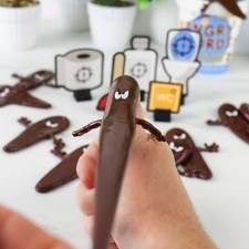      Angry Turds   The Ultimate Flying Poop Battle Slingshot Target Kids Game 