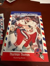 1990 Asher Candy Stars 'n Stripes #12 Thurman Thomas