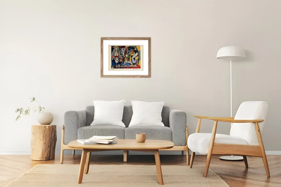 Pablo Picasso - Impresión original firmada con certificado de autenticidad y valoración de $3.500. Foto 2 de 4