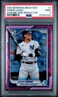 2024 Bowman Mega Box Aaron Judge Chrome Pink Mojo Refractor /199 PSA 9 🔥