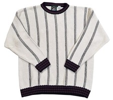 Vintage Izod Colorful Sweater Size L 