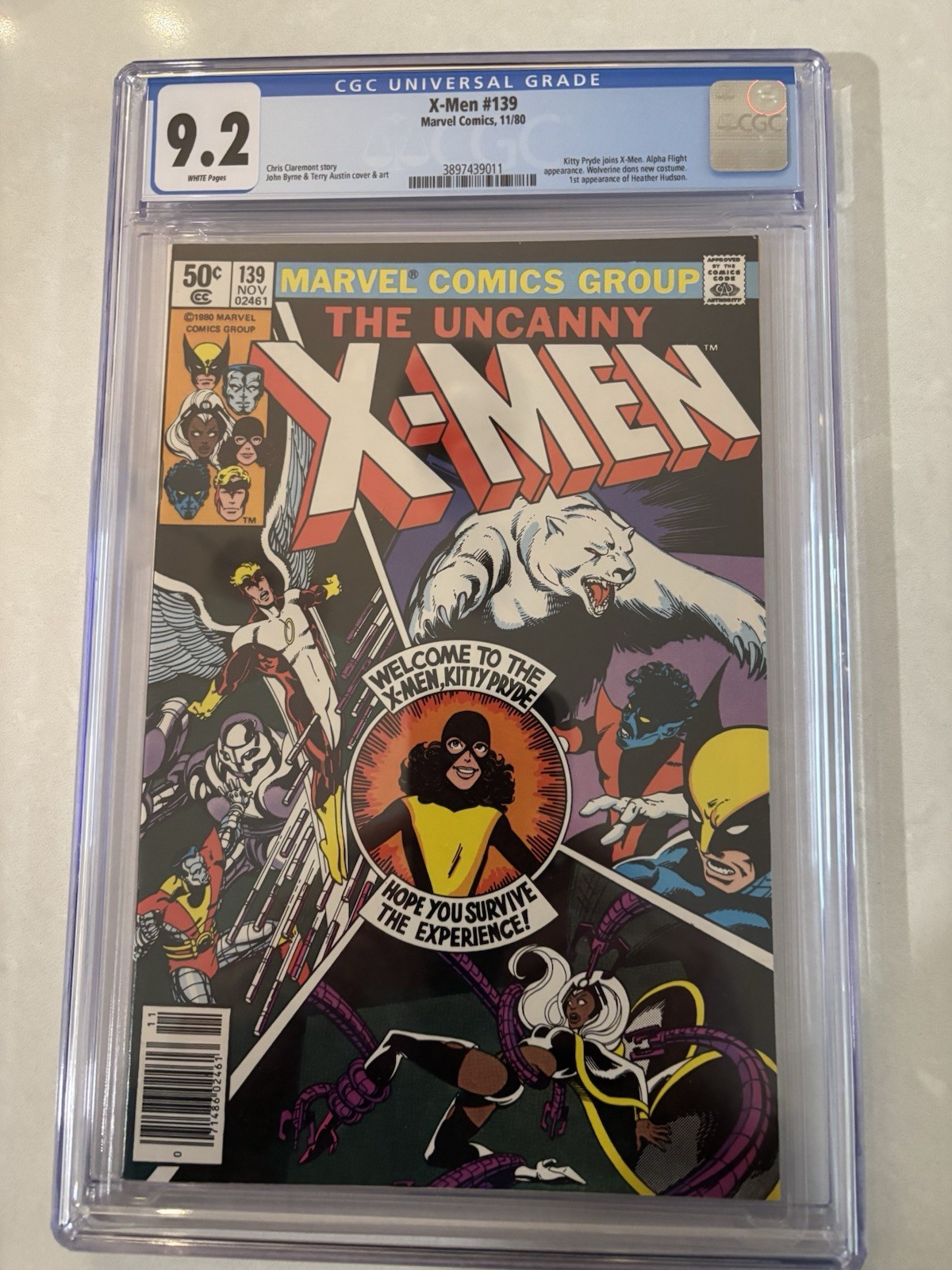 Chris Claremont氏 直筆サイン X-MEN #139 CGC9.0 Chris Claremont氏 直筆サイン X-MEN #139 CGC9.0