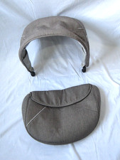 Car Seat Hood & Footmuff Cover - Silver cross Simplicity & plus  -  Grey