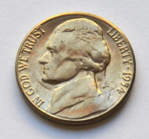1954 S 5C Jefferson Nickel (BU)
