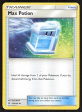 Pokemon Max Potion Uncommon 128/145 SM - Guardians Rising LP