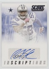 2015 Score Inscriptions Anthony Hitchens #7 Auto tx8