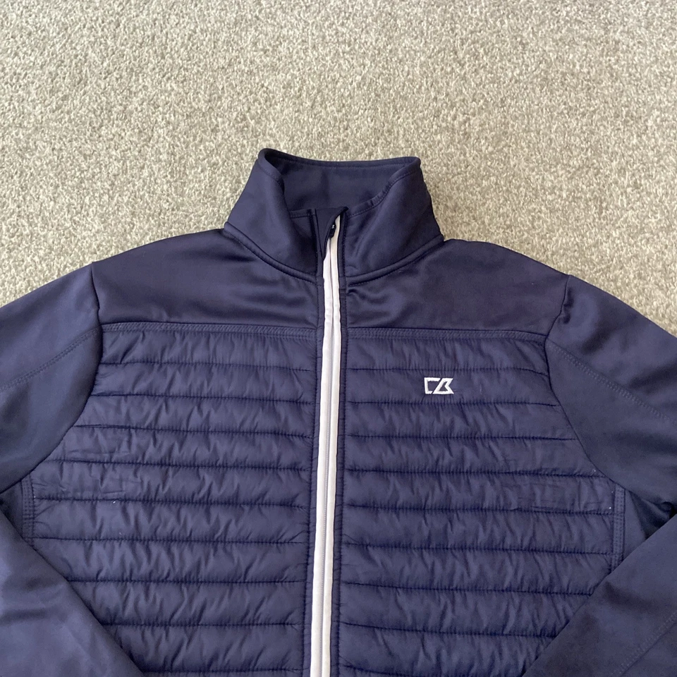 Cutter & Buck Mens Zipped Long Sleeve Golf Jumper/Jacket Small - Image 2 of 4