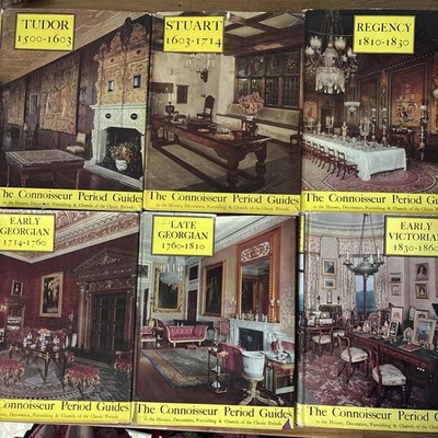 The Connoisseur Period Guide Books Vintage Full Set