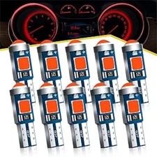T5 37 74 2721 PC74 PC37 LED Bulb Red, Super Bright Canbus Error Free 12 Volt Rep