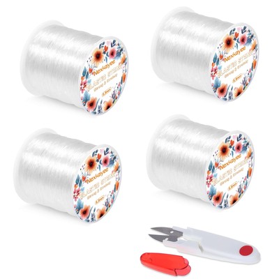 Elastic String for Bracelets, Wear-Resistant Bead Stings for DIY Bracelet, Ne...