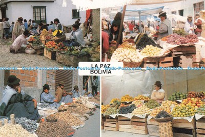 D250737 La Paz Bolivien Fruteras Jose Jimenez 1992