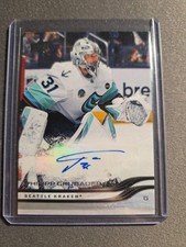 2023-24 Upper Deck Series 1 - Philipp Grubauer #154 Autograph Kraken