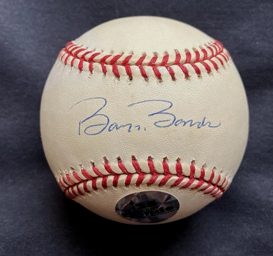 Barry Bonds San Francisco Giants Original Autographed Baseball MLB