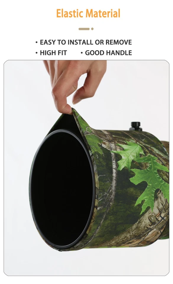 CHASING BIRDS lens camouflage waterproof coat for OLYMPUS 40-150mm F2.8 PRO - Image 3 of 4