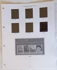 STANLEY GIBBONS GREAT BRITAIN 2009 4-RING ILLUSTRATED STAMP ALBUM PAGES