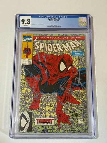 Spider-Man # 1 (8/90) CGC Graded Comic Book 9.8 NM/M WP McFarlane Cover
