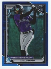 2024 Bowman Chrome Eriel Dihigo 1st Rookie RC Blue Refractor /150 #BCP-200