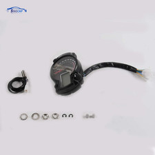 7 Colors Dashboard Universal KOSO LCD Digital Motorcycle RX2N Odometer Speedomet