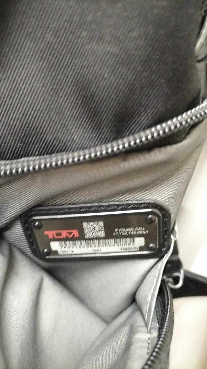 Lakeview Backpack Model Black Used Condition Tumi… - image 8