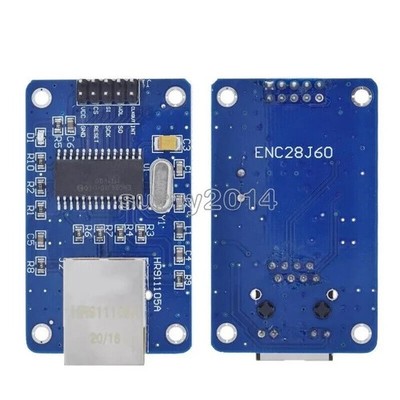 New ENC28J60 Ethernet LAN Network Module For   SPI AVR   LPC STM32  YL *nl