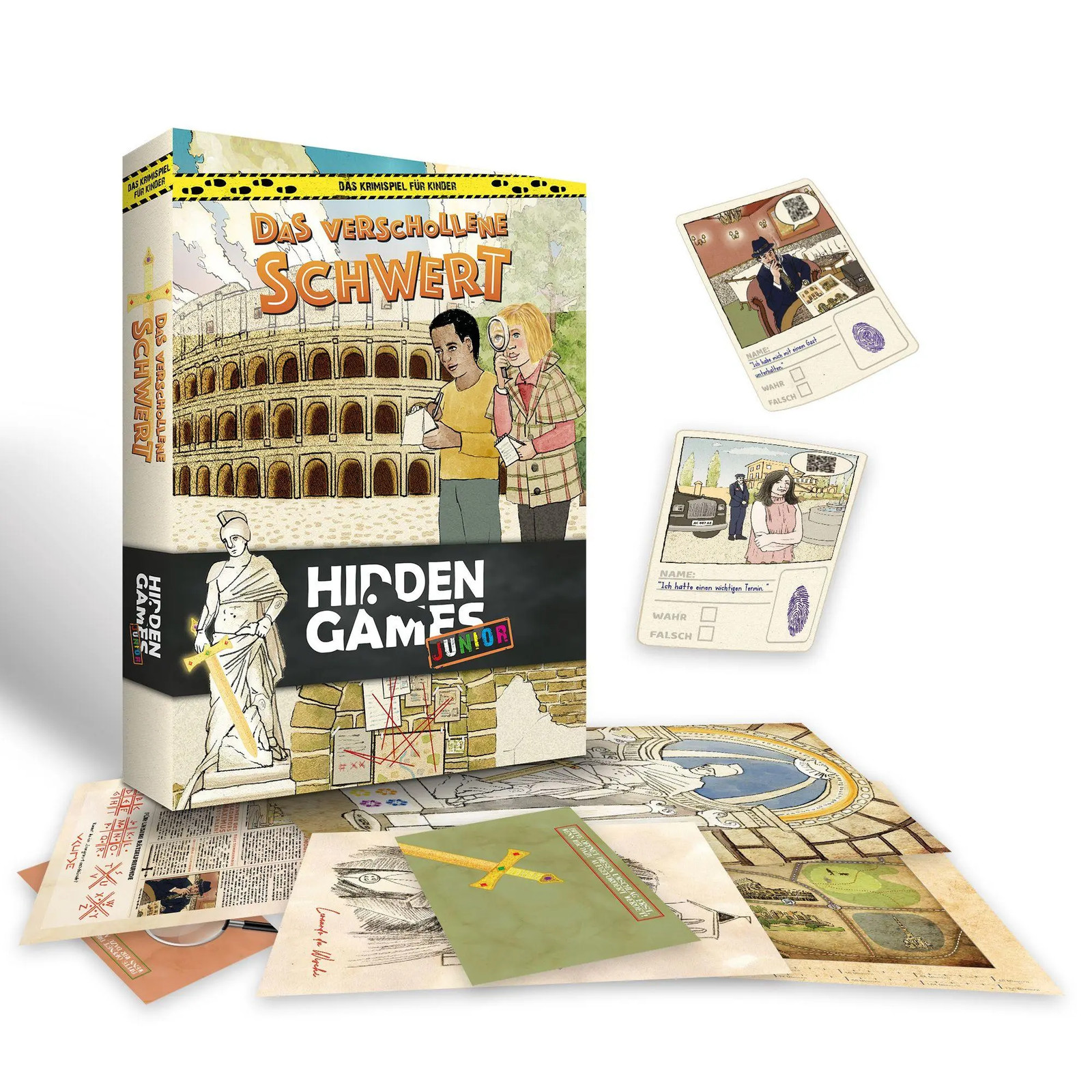 Pegasus Spiele Hidden Games Tatort: Das Verschollene Schwert (Junior) - Bild 6