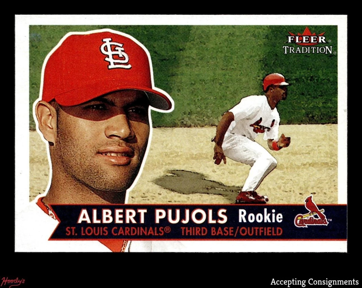 Fleer Albert Pujols Rookie Baseball Sports Trading Cards