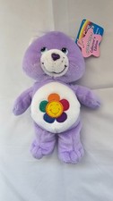 Care Bears Collectors Edition 'Harmony Bear' Plush Toy 2004 - MWT