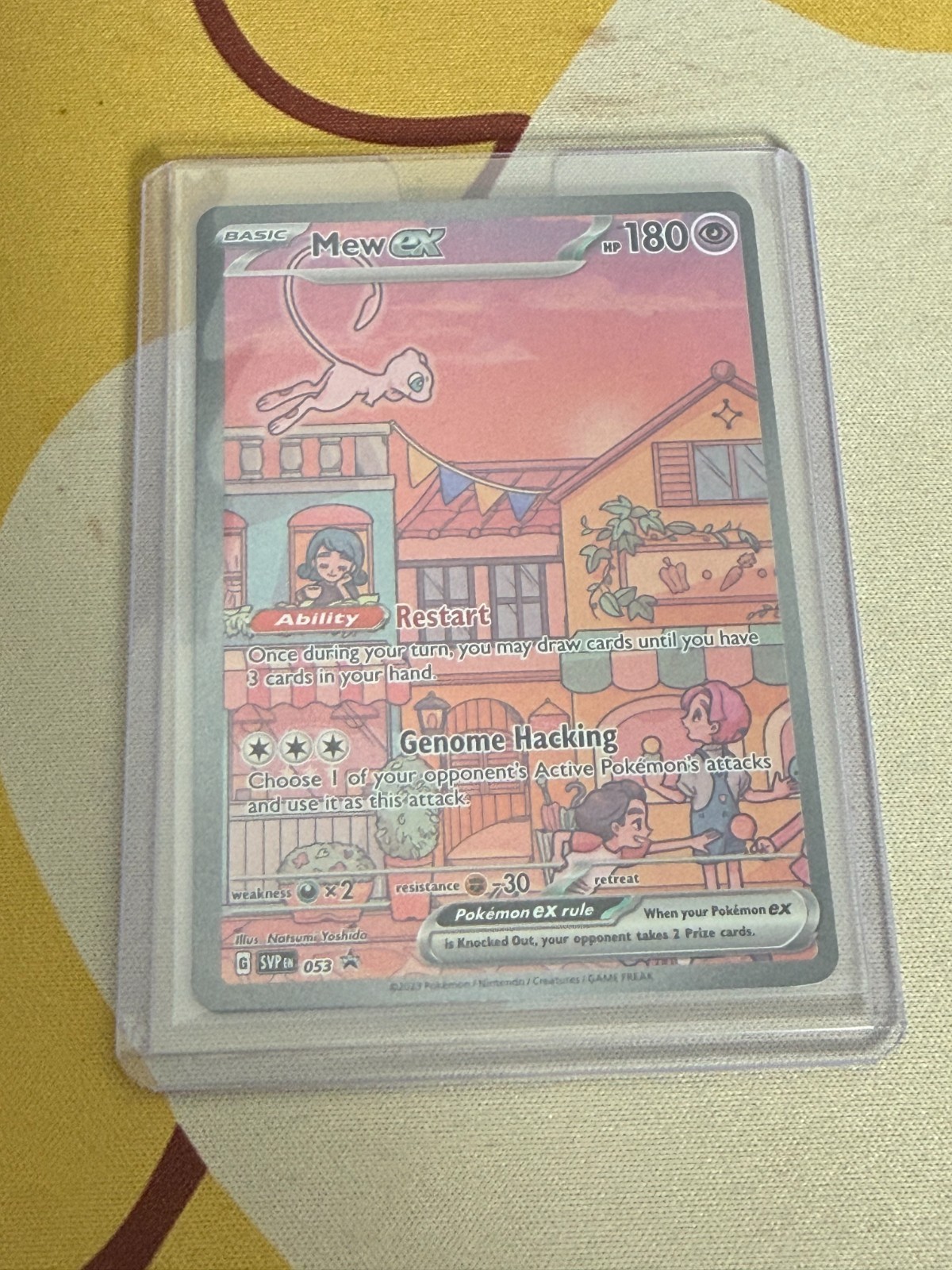 Mew ex 053 Sv: Scarlet & Violet Promo Cards Holo LP