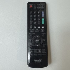SHARP GA480WJSB LCD DVD COMBO TV REMOTE CONTR...
