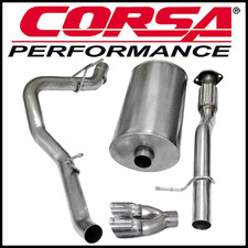 Corsa Sport 3" Cat-Back Exhaust System 2007-09 Suburban/Yukon XL 1500 5.3L 6.0L