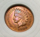 1906 Indian Head Cent Uncirculated Rainbow Tone