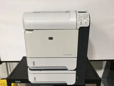 HP LaserJet P4015tn Workgroup Laser Printer 44k Pg Ct w/ 83% Toner & Extra Tray