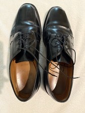 MADE IN USA Allen Edmonds Men's Black Hillcrest Leather Dress Shoes 10D (Medium)