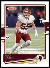 2020 Donruss Cole Holcomb 242 Washington Redskins