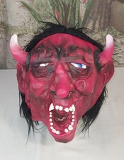 Scary Creepy Devil Demon Monster Mask Halloween Haunted House Party