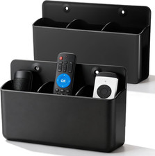 3 Slot Supporto per Telecomando Regolabile Da Parete, Supporto Autoadesivo per T