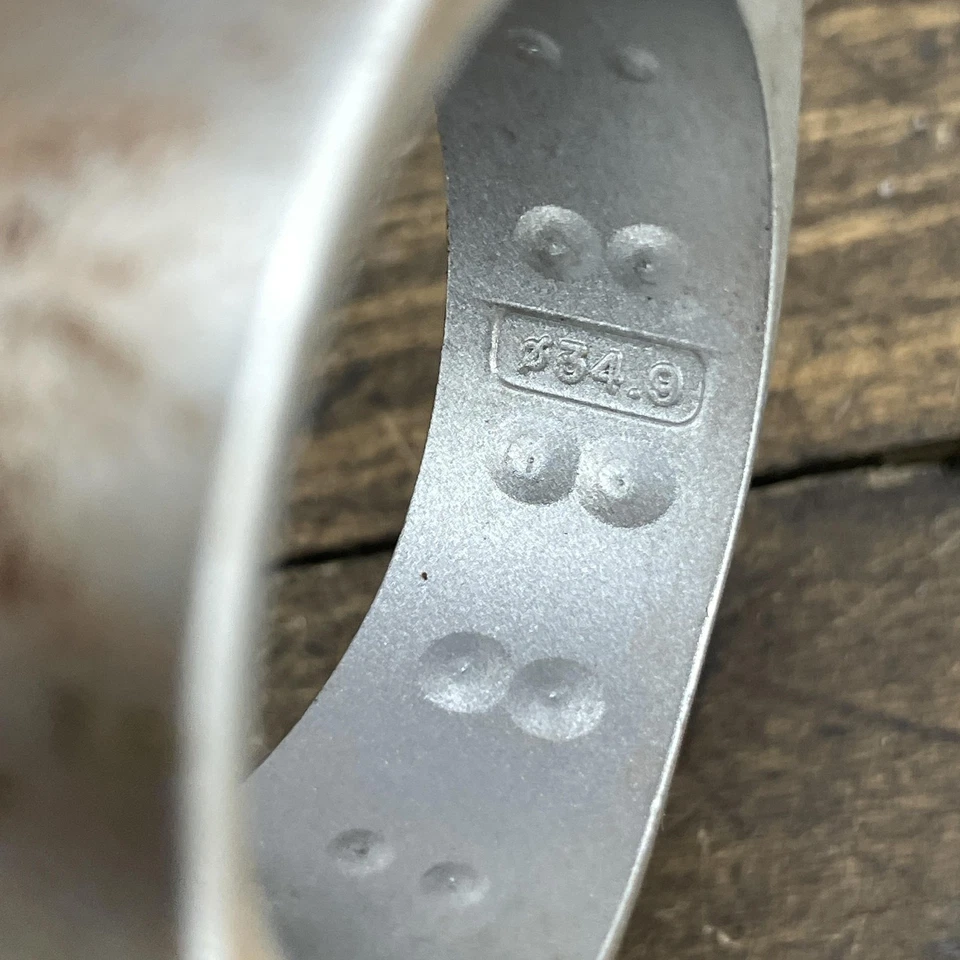 Shimano Deore XT FD-M761 Front Derailleur 34.9mm Clamp 3x9 Triple Dual Pull Top - Image 3 of 4