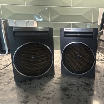 Crown CSP-160 Bookshelf Speakers Pair 4W 8 Ohm Wired 2-Way Black