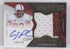 2012 Exquisite Collection Rookie 144/150 Coby Fleener #132 Patch Auto 0s3