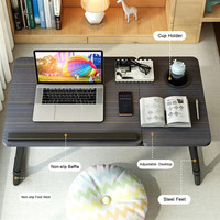 Folding Laptop Bed Table Sofa Breakfast Tray Portable Computer Lap Desk Stand