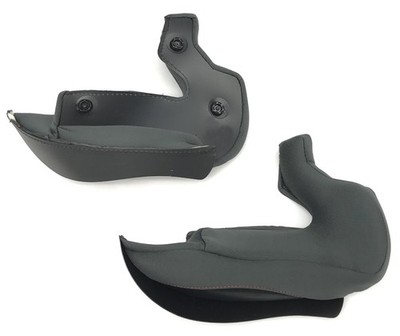 Z1R Solaris Helmet Replacement Cheek Pads Gray