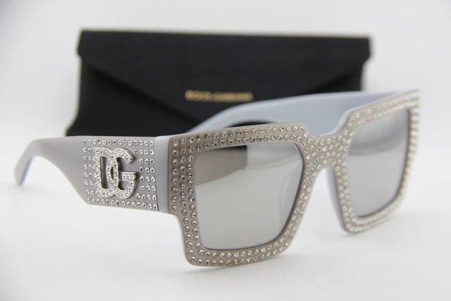 Dolce&Gabbana Gray Plastic Frame Sunglasses for Women for  display picture 2