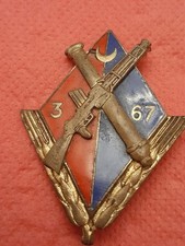 insigne militaire 3/67 RA