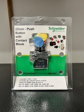 SCHNEIDER ELECTRIC XB4AB1 PUSH BUTTON W CONTACT BLOCK 55WT97
