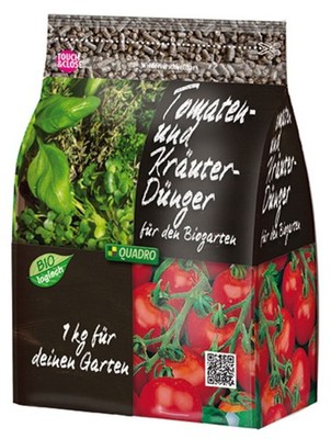GPI BIO Tomatendünger Kräuterdünger 1kg Biodünger Paprika Gurken Dünger
