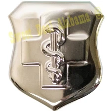 Air Force Badge, Pin for Medical Technician, 3/4"H x 5/8"W, No-Shine Insignia Co