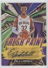 2022-23 Panini Court Kings Fresh Paint Ruby 1/99 EJ Liddell #FP-EJL Auto 10zj